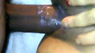 She says, 'Watch this light skin ebony amateur get wet and creamy.'