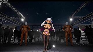 Just saw MMD Alien strip down with Mister Pink.