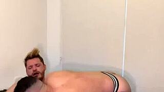 watch me fucking that hairy gay guy in the ass so good