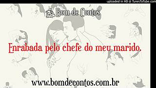 Contos Eróticos Narrados - Enrabada by My Husband's Boss, Oh My God!