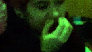 wet pink hair girl at 18 years old