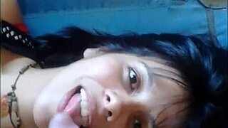 Outdoor Pussy Licking and Russian