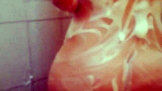 Hidden camera catches my wife masturbating so well