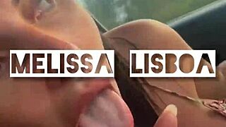 Chupei o negão no carro até gozar na boca