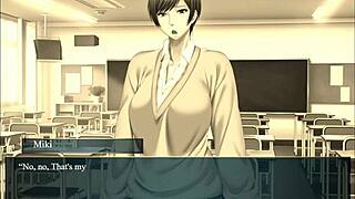 kanojo no okaa-san ep1 - losing my virginity in anime hentai game