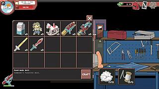 Spooky Milk Life Hentai: Building Horsecock Sextoy for Linda