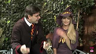 Their Seductive Costumes Drove His Cock Wild, So He Banged Them All