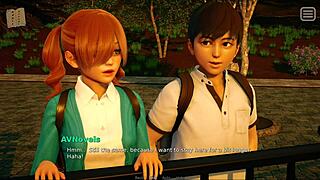 my bully turns into my lover in this homemade game