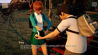 my bully turns into my lover in this homemade game