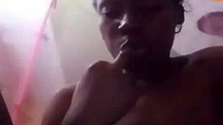 hairless shaved bitch sasha fletcher fingers her pussy in solo masturbation