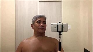 danyel nacymento shows off huge bareback cock in massage