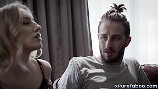 Lucas Frost Gets His Big Cock Sucked by Hungry Milf