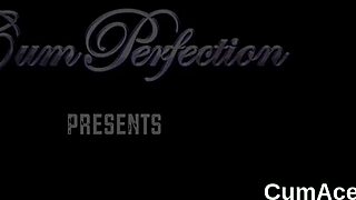 Foxy Peach Gets Cumshot On Her Face! Eating All The Charge!