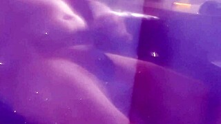 Chubby gay guy masturbating in panties