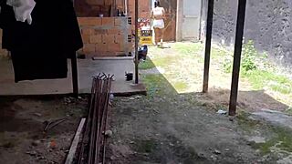 Latina Sucks Huge Cock Deepthroat Until Cumshot Explosion!