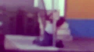 Wild strip club orgy with dancing and clothes ripped off.