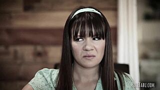 Stepdaughters In A Hot Threesome With Shaved Brunette Teens Going Wild