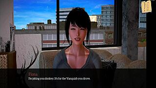 In this cartoon episode, the redhead explores her new family dynamics in part 295