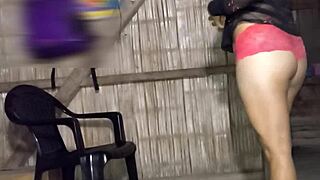 I'm dancing sexy for the porn channel