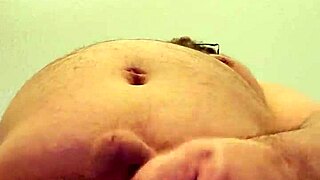 Stroking In Hotel Room Solo Masturbation Session