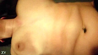 Hot redhead gets a cumshot on her