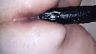 Big Ass Amateur BBW Riding Huge Black Dildo Hard!