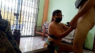 Lost Bet Blowjob Live for Stepbrother's Friends
