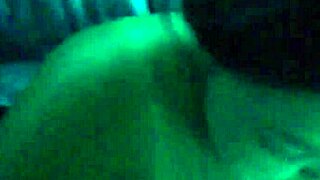 chubby latina slut can't suck right, so i cum on tits