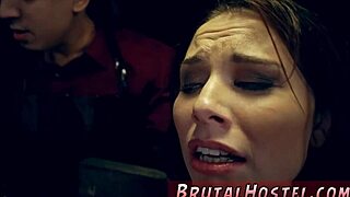 aidra fox and kharlie stone in extreme rough orgy with bondage