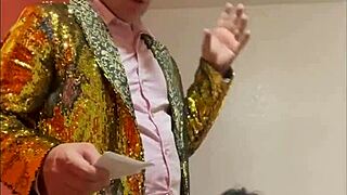 Mchenry Cruiser scores a blowjob during standup comedy act