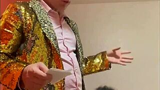 Mchenry Cruiser scores a blowjob during standup comedy act