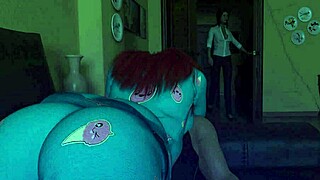 Summers Gone 4: Redhead with Big Boobs Stars in Wild 3D Action