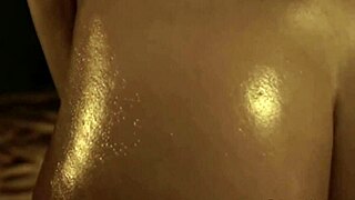 Asian Brunette Teases With Sensual Dance In Nude Indian Ritual Fun