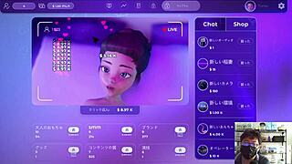 Playing clicker game in sexroom