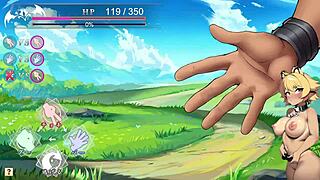 Yo, Minos-chan攻略 in Isekai Janken! Meat and muscles! 💪