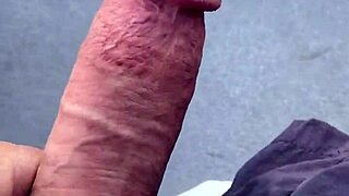 How does this mature slobberpuss handle a hot day with her tits?