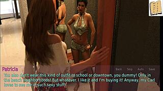 A wife and stepmother share family moments