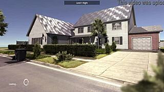 lets play horny henry with big tits redhead pussy action