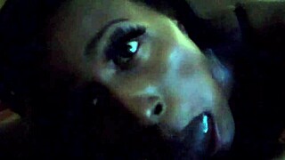 Look at me sucking that big black dick