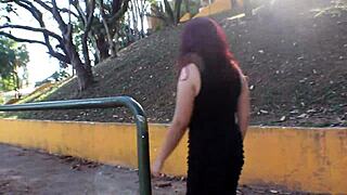 she went to show off and ended up fucking a stranger