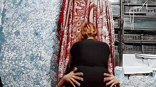 my stepsister showed up all heated up. ready for some fun with me in the house