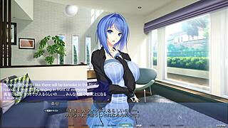 Mahiru Masturbates Seductively In The Garden.