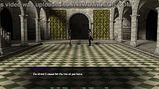 Asian girl with small tits fucks in forbidden dojo ending