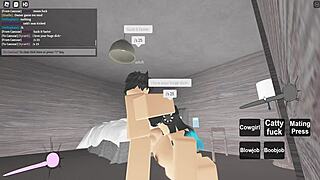 Fucking Hard in a Roblox Condo with Sexy Moves