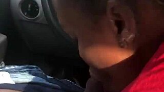 Slutty bitch sucks cock passionately