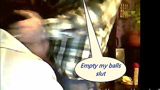 Amateur teen gets her mouth fucked hard