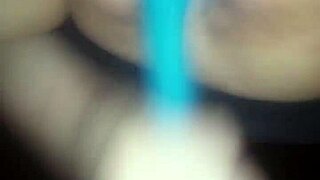 Kona's deep extreme close-up with a wet vibrator 😍