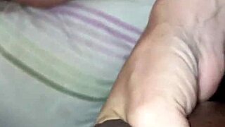 Horny Housewife Delivers Intense Blowjob to KingBlack's Massive Black Cock in Final Scene