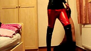 i'm feeling so submissive in this fetish scene, ready to obey completely