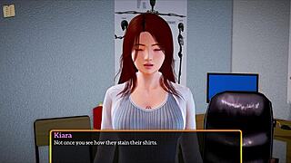 my new family 402 with brunette cartoon game homemade